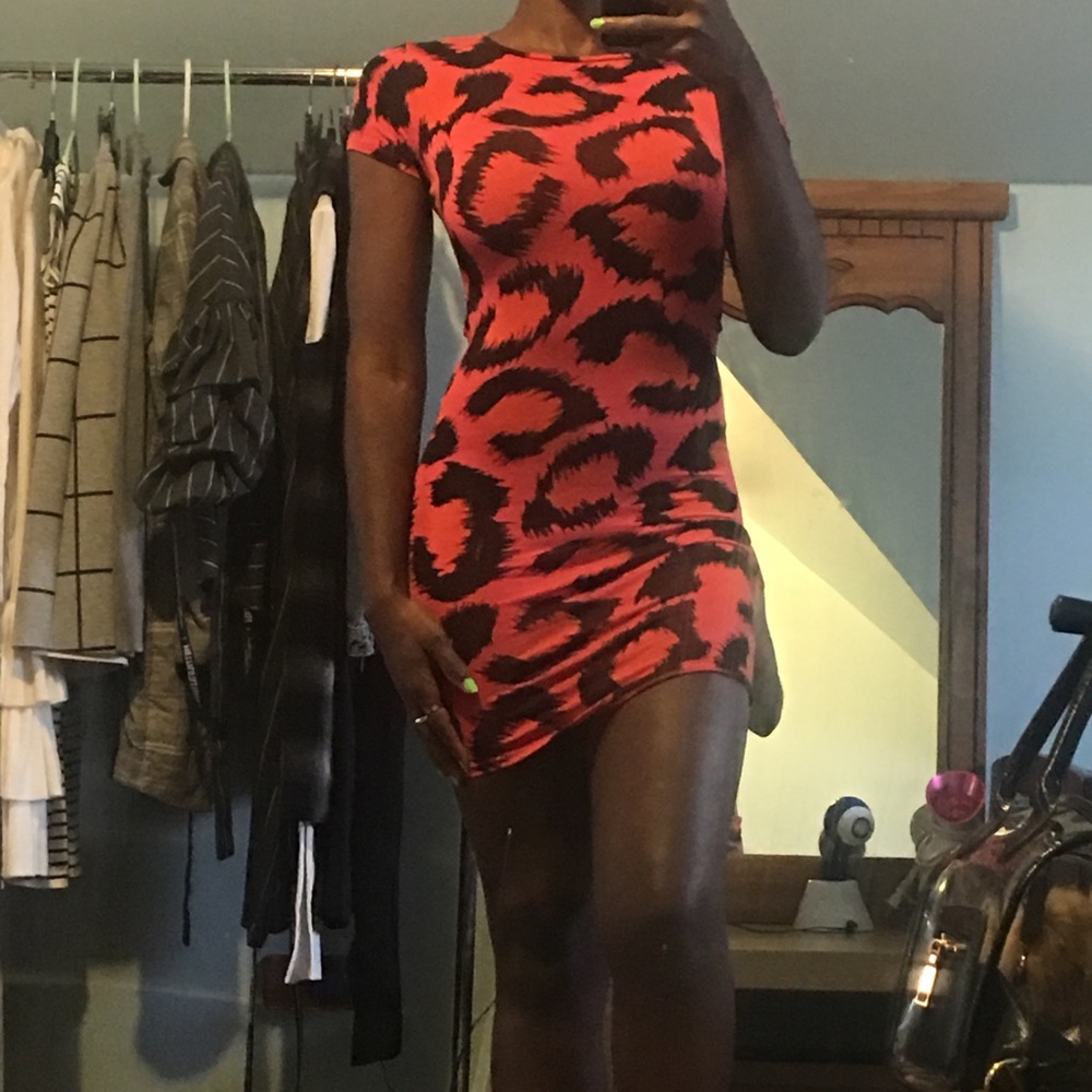 TopShop Animal instincts Dress